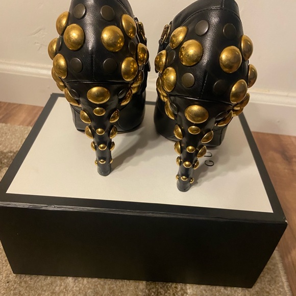 GUCCI Studded Booties Size 36.5 - Picture 3 of 5